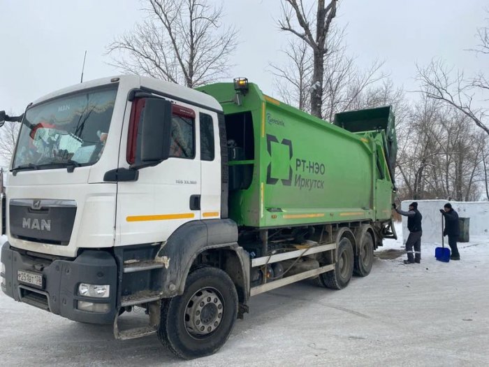 В новогодние праздники «РТ‑НЭО Иркутск» вывез более 35 тысяч тонн отходов