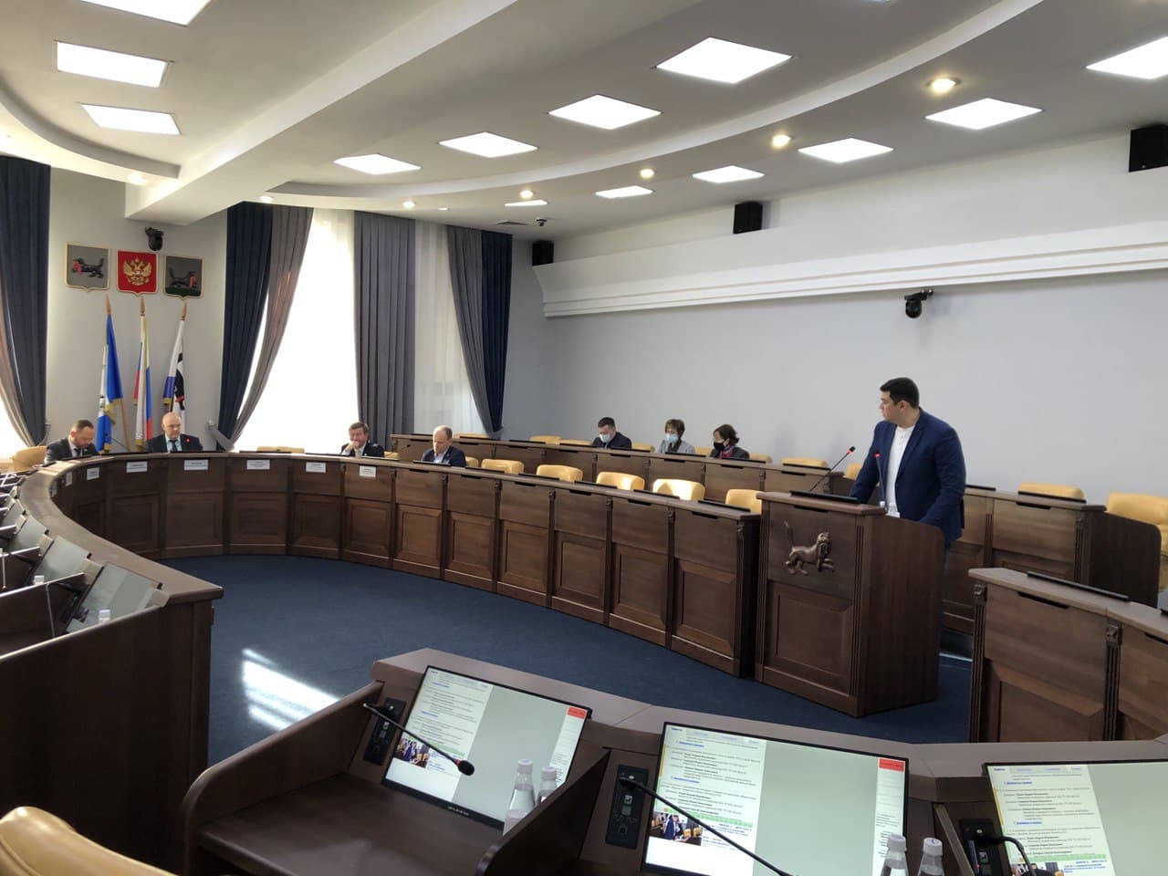Перспективы развития контейнерной инфраструктуры обсудили в Думе г. Иркутска