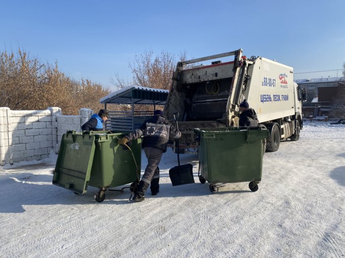 Возобновление вывоза ТКО в с. Шаманка