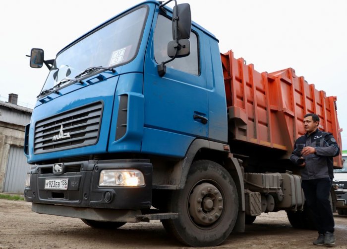 Пять новых мусоровозов пополнили автопарк "РТ-НЭО Иркутск"